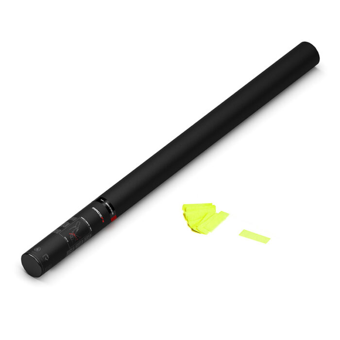 MagicFX - Handheld Cannon 80 cm - Confetti - Fluo Yellow